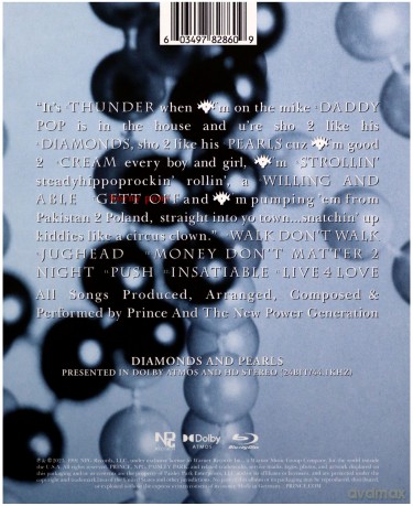 Prince: Diamonds And Pearls (Remaster) [Blu-Ray]