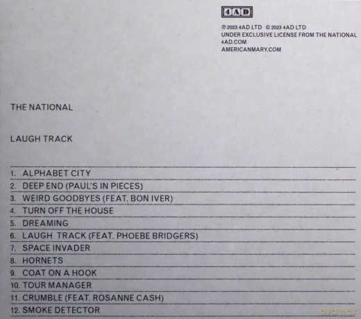 The National: Laugh Track [CD]