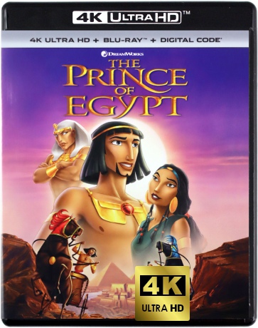 The Prince of Egypt (Książę Egiptu) [Blu-Ray 4K]+[Blu-Ray]