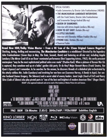 The Manchurian Candidate (Przeżyliśmy wojnę) [Blu-Ray 4K]+[Blu-Ray]