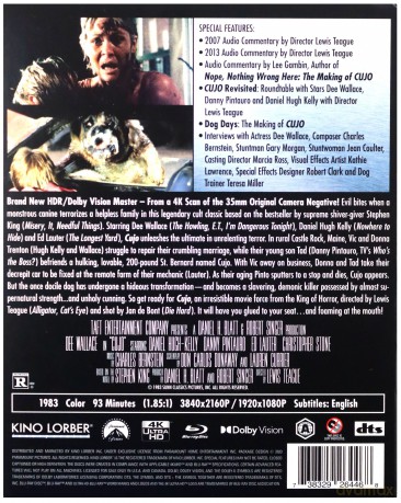 Cujo [Blu-Ray 4K]+[Blu-Ray]