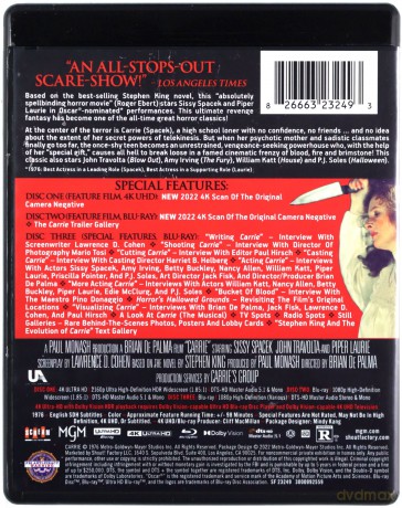 Carrie [Blu-Ray 4K]+[Blu-Ray]