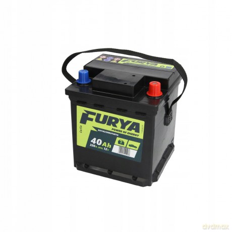 Akumulator FURYA 40Ah 330A P+ Opel Peugeot Audi Fiat Citroen VW Ford Chevrolet