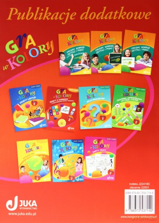 Gra w kolory kl.2 Zeszyt z zadaniami o podwyższonym stopniu trudności Edukacja wczesnoszkolna - Katarzyna Grodzka, Beata Sokołowska [KSIĄŻKA]