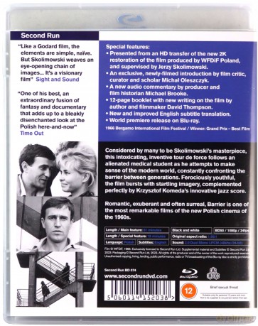 Jerzy Skolimowski Collection: Walkower / Bariera / Dialog 20-40-60 [3xBlu-Ray]