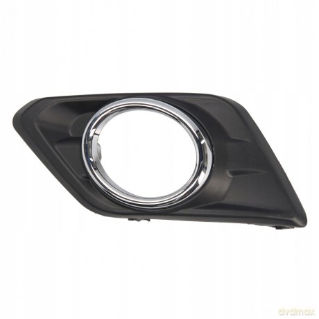 Atrapa zderzaka L NISSAN X-TRAIL T32 12.13-09.17 BLIC 5513-00-1681913P (z otworami na halogeny, plastik, chromowany/czarny)