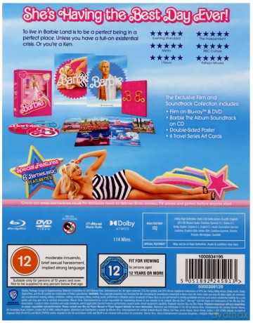 Barbie [Blu-Ray]+[DVD]+[CD]