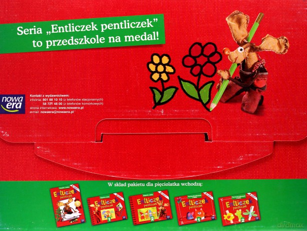 Entliczek Pentliczek 5-latka BOX Edukacja przedszkolna [KSIĄŻKA]