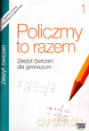 Policzmy to razem GIMN kl.1 ćwiczenia - Jerzy Janowicz [KSIĄŻKA]