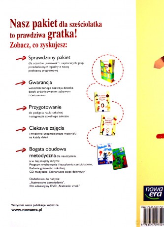 Pakiet dla sześciolatka Bawię się i działem cz.1 BOX Edukacja przedszkolna [KSIĄŻKA]