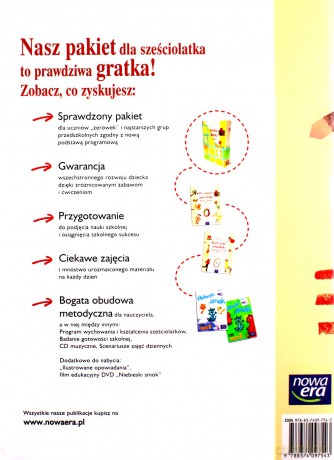 Pakiet dla sześciolatka Bawię się i działem cz.1 BOX Edukacja przedszkolna [KSIĄŻKA]
