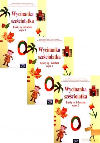 Pakiet dla sześciolatka Bawię się i działem cz.1 BOX Edukacja przedszkolna [KSIĄŻKA]