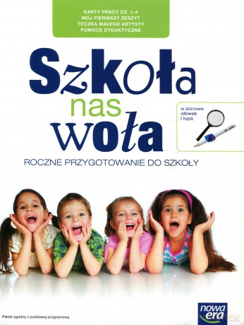 Pakiet dla sześciolatka Szkoła nas woła. Roczne przygotowanie do szkoły. BOX Edukacja przedszkolna [KSIĄŻKA]