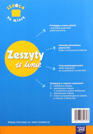 Zeszyt w linie C kl.1-3 materiały dodatkowe Edukacja wczesnoszkolna [KSIĄŻKA]