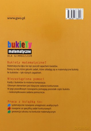 Bukiety matematyczne dla gimnazjum - Jędrzejewicz [KSIĄŻKA]