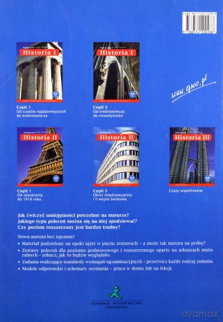 Historia LO kl.1-3 Zadania maturalne - Panimasz K.,KUBACKA M. [KSIĄŻKA]
