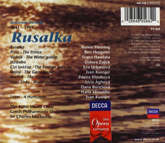 Mackerras: Dvorak/Rusalka [2CD]