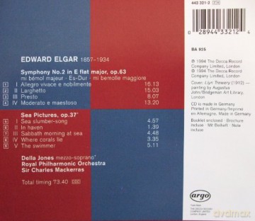 Mackerras: Elgar: Sym 2/Sea Pictures [CD]