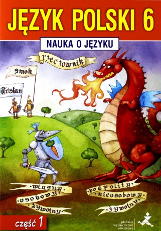 Język polski Nauka o języku SP kl.6 ćwiczenia cz.1 - P.Borys,A.Halasz [KSIĄŻKA]