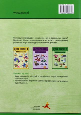 Język polski Ortografia SP kl.6 ćwiczenia - A. Halasz,P. Borys [KSIĄŻKA]