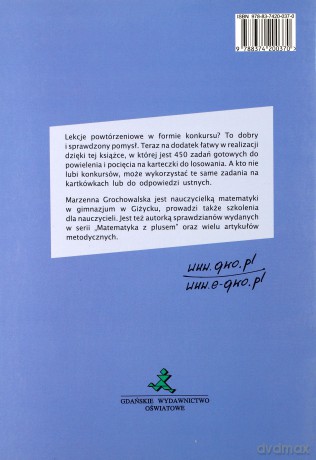 Matematyka z Plusem GIMN kl.2 Lekcje powtórzeniowe - Marzenna Grochowalska [KSIĄŻKA]