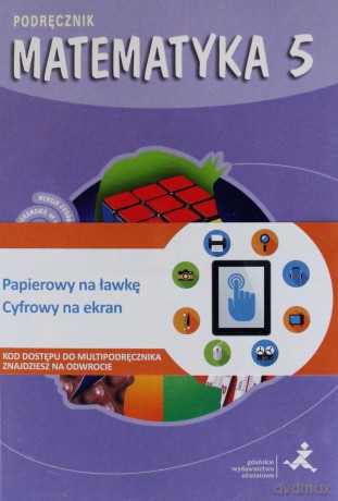 Matematyka z plusem SP kl.5 podręcznik - Małgorzata Dobrowolska,Marta Jucewicz,Macin Karpiński,Piotr Zarzycki [KSIĄŻKA]