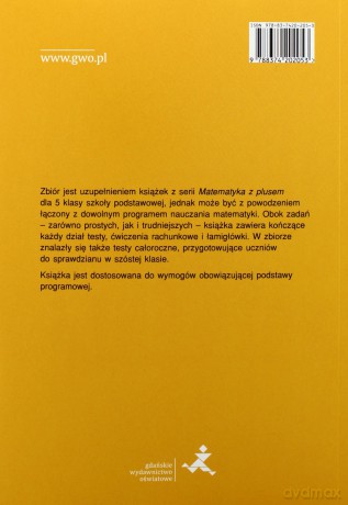 Matematyka z Plusem SP kl.5 zbiór zadań - M. Braun,K. Zarzycka,P. Zarzycki [KSIĄŻKA]