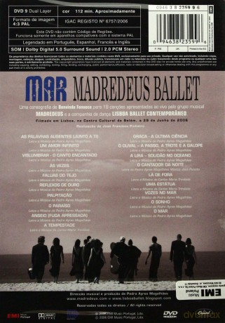 Madredeus: Mar [DVD]