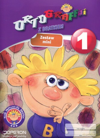 Ortograffiti z Bratkiem kl.1 zestaw mini Edukacja wczesnoszkolna - Małgorzata Rożyńska,Izabela Mańkowska [KSIĄŻKA]