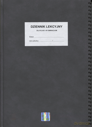 Dziennik lekcyjny Gimn kl.1-3 [KSIĄŻKA]