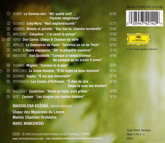Magdalena Kozena: French Arias [CD]