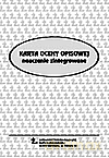 Karty oceny opisowej kl.1-3(bloczek - 20 kompletów) Edukacja wczesnoszkolna [KSIĄŻKA]