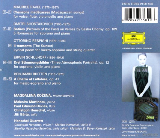 Magdalena Kozena: Recital [CD]