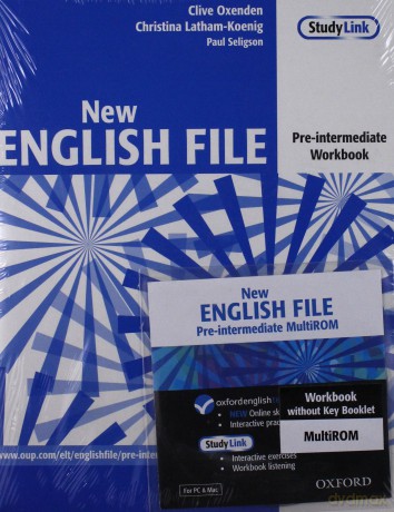 Język angielski New English File Pre-Intermediate ćwiczenia LO - Oxenden Clive,Seligson Paul,Latham-Koenig Christina [KSIĄŻKA]