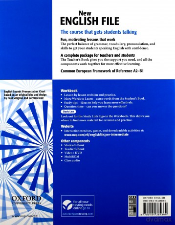Język angielski New English File Pre-Intermediate ćwiczenia LO - Oxenden Clive,Seligson Paul,Latham-Koenig Christina [KSIĄŻKA]