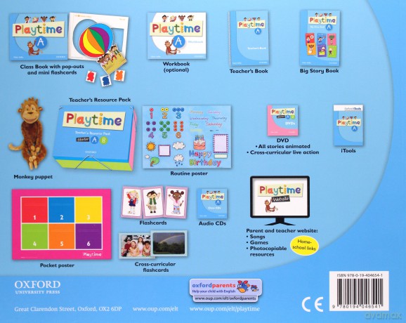 Język angielski Playtime A podręcznik Edukacja przedszkolna - Claire Selby [KSIĄŻKA]