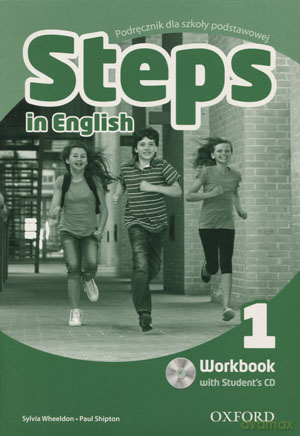 Język angielski Steps in English 1 ćwiczenia SP - Sylvia Wheeldon,Paul Shipton [KSIĄŻKA]+[CD]