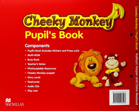 Język angielski Cheeky Monkey 1 podręcznik Edukacja przedszkolna - Kathryn Harper, Claire Medwell [KSIĄŻKA]