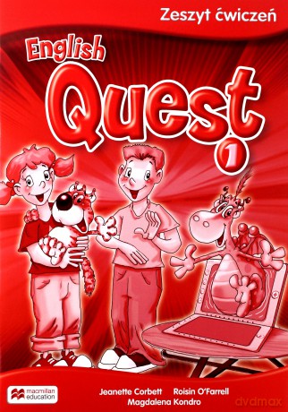 Język angielski English Quest 1 ćwiczenia SP - Jeanette Corbett, Roisin O Farrell, Magdalena Kondro [KSIĄŻKA]