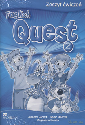 Język angielski English Quest 2 ćwiczenia Edukacja wczesnoszkolna - Magdalena Kondro, Roisin O Farrell, Jeanette Corbett [KSIĄŻKA]