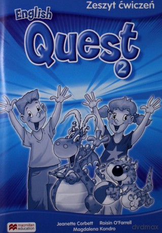 Język angielski English Quest 2 ćwiczenia Edukacja wczesnoszkolna - Magdalena Kondro, Roisin O Farrell, Jeanette Corbett [KSIĄŻKA]