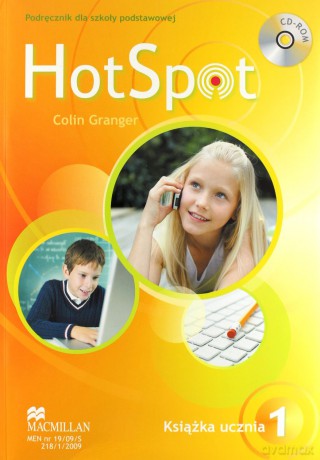 Język angielski Hot Spot 1 podręcznik SP - Colin Granger [KSIĄŻKA]+[CD]