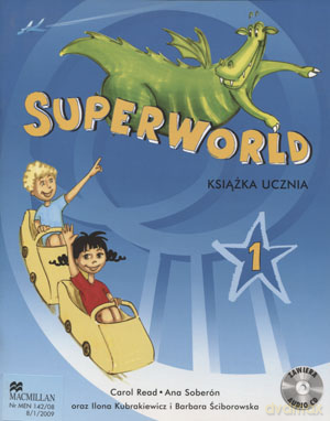 Język angielski SuperWorld 1 podręcznik Edukacja wczesnoszkolna [KSIĄŻKA]