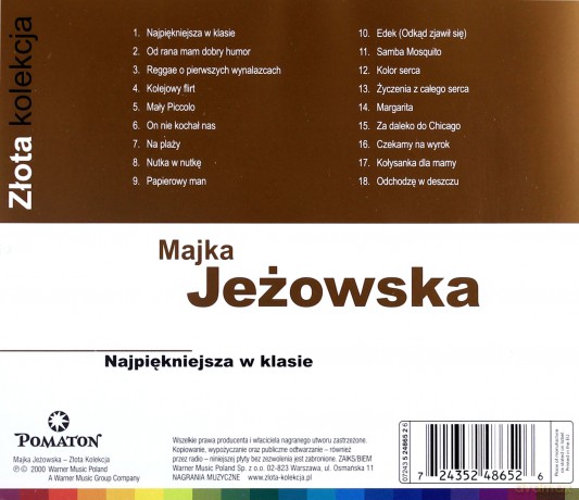 Majka Jeżowska: Złota Kolekcja [CD]