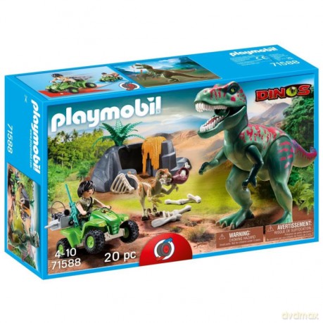 PLAYMOBIL Dinos 71588 Atak T-Rexa