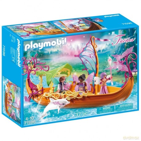 PLAYMOBIL Fairies 71596 Romantyczny statek wróżek