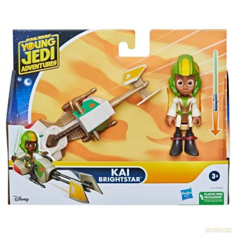 Figurka akcji z pojazdem Star Wars Preschool, Kai [FIGURKA]