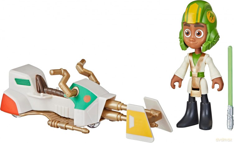 Figurka akcji z pojazdem Star Wars Preschool, Kai [FIGURKA]