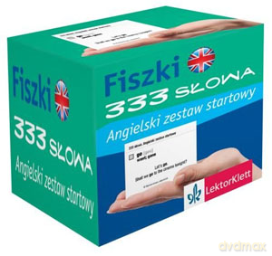 Język angielski. Fiszki 333 słowa. Zestaw startowy [KSIĄŻKA]