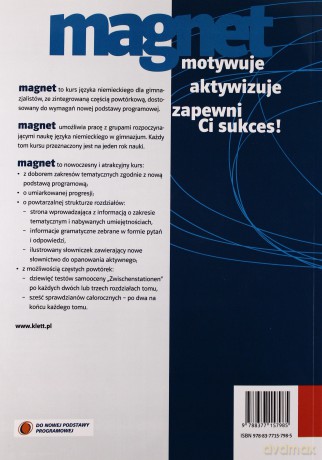 Język niemiecki Magnet 2 podręcznik GIMN [KSIĄŻKA]
